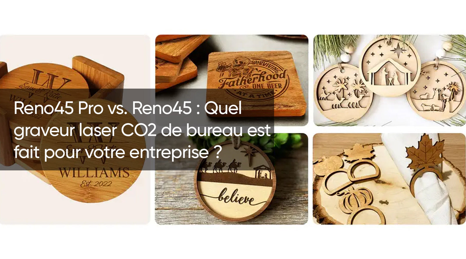 Reno45 Pro vs. Reno45 : Quel graveur laser CO2 de bureau est fait pour votre entreprise ?