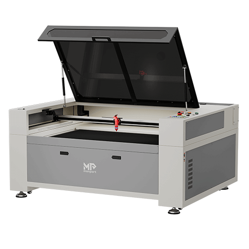 Monport 130W CO2 intégré Système de refroidissement par eau Machine à graver laser & Cutter avec (1300 x 900mm) surface de gravure