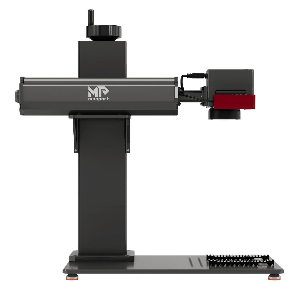Monport GPro 200W MOPA Machine laser à fibre Vision – Avec système de vision pour un positionnement automatique, une gravure métallique précise et un marquage laser