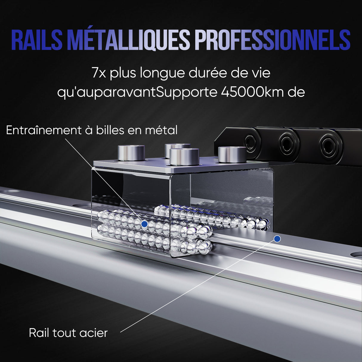 Monport 40W Pro Graveur & découpeur laser CO2 Lightburn (12" X 8") avec assistance d'air