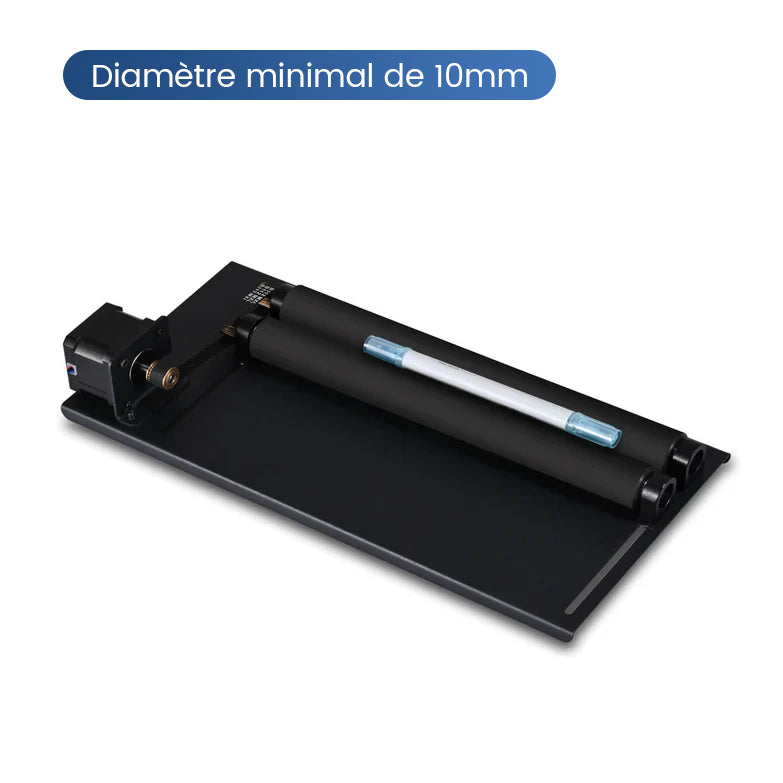 Monport Axe de rotation laser 360° amélioré pour les graveurs laser CO2 de la série Reno pour la prise en charge d'objets cylindriques