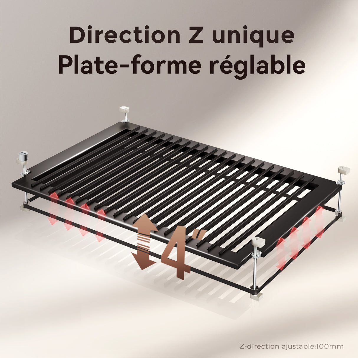 Monport Reno65 65W Graveur et découpeur laser CO2 de bureau ( 24" X 16" ) avec Mise au point automatique assistée flambant neuve