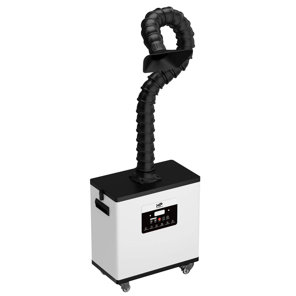 Monport 260W Système d’aspiration des fumées laser avec filtration à 4 niveaux – Pour machines de gravure laser CO₂ et fibre