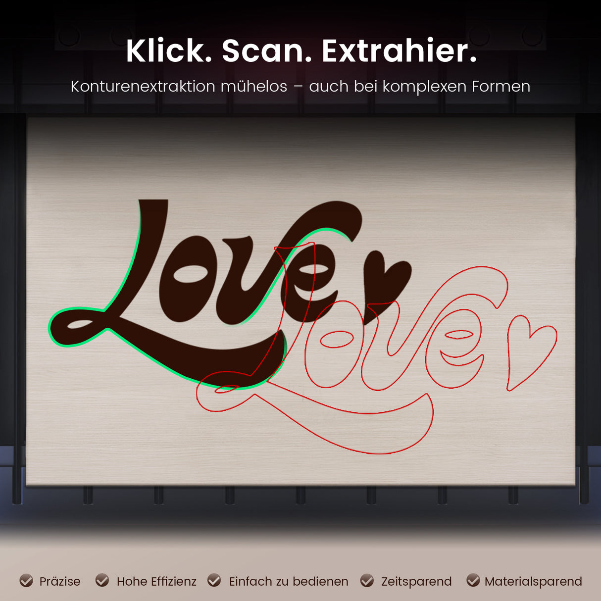 Machine de gravure et de découpe laser CO₂ de bureau Monport Reno 65 Pro (600x400mm) et 65 Pro Vision, équipée d'une caméra HD 8MP et d'une fonction de remplissage automatique intelligente