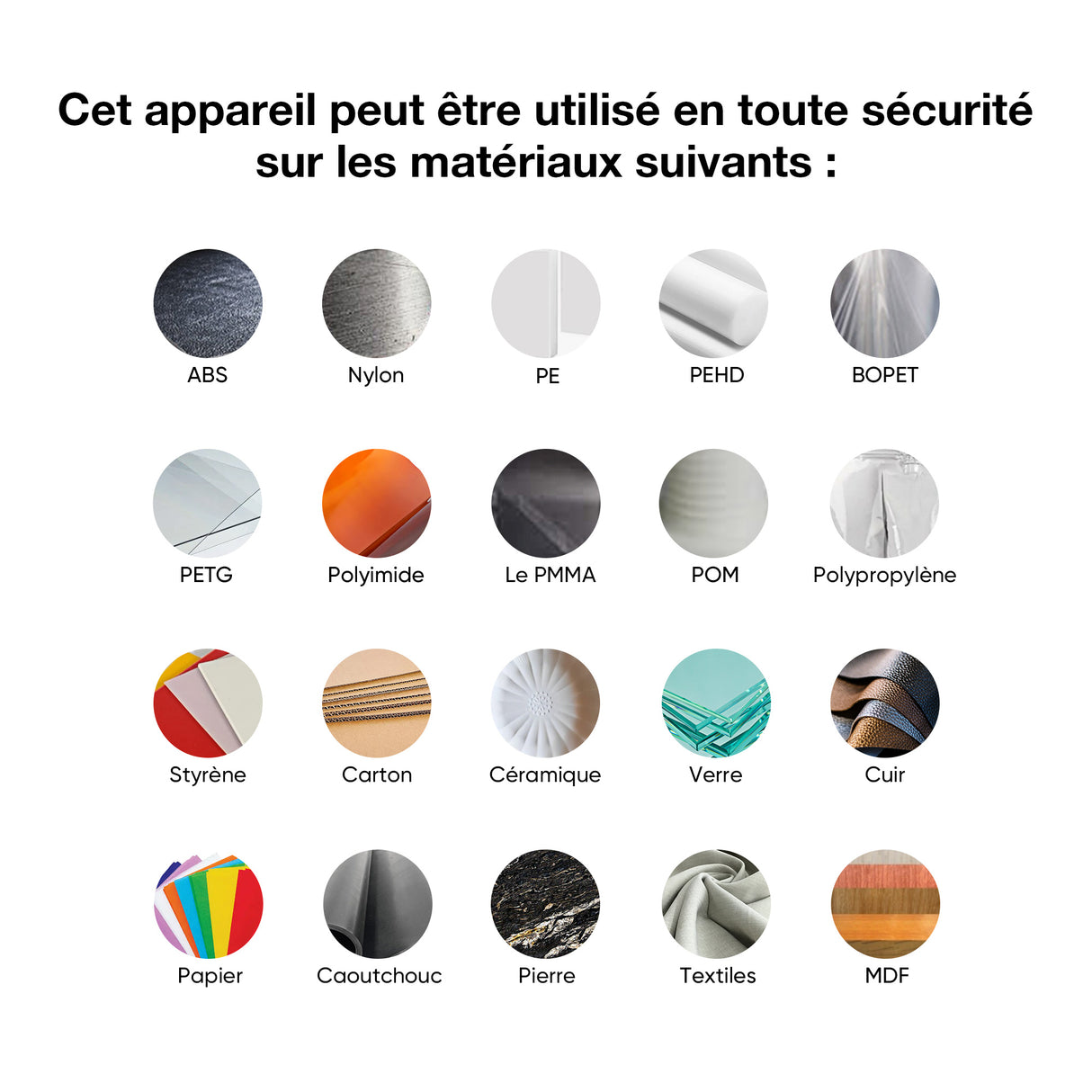 Monport 90W Machine à graver laser CO2 & cutter (500x700mm) avec autofocus