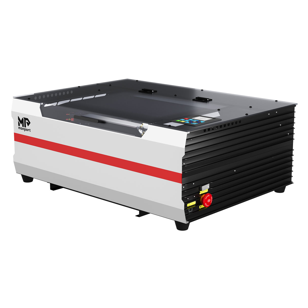 Monport Reno45 Pro 45W Graveuse et découpeuse laser CO2 de bureau (16" X 12") avec un tout nouveau système Mise au point automatique assistée