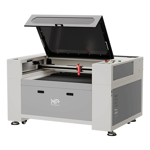 Monport 80W CO2 intégré Système de refroidissement à eau Machine à graver laser & Cutter avec (900 x 600mm) surface de gravure
