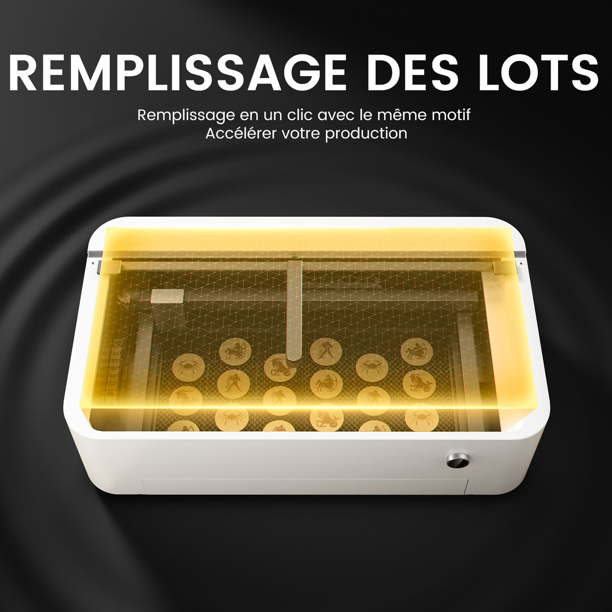 Monport Mega : La première machine à graver de bureau intelligente de 70 W au monde