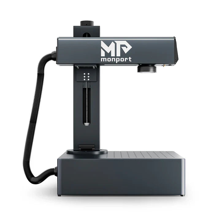 Machine Laser Fibre MOPA JPT 200W - Découpe, Gravure, Marquage Métal 500mm/800mm Avec Colonne Levage