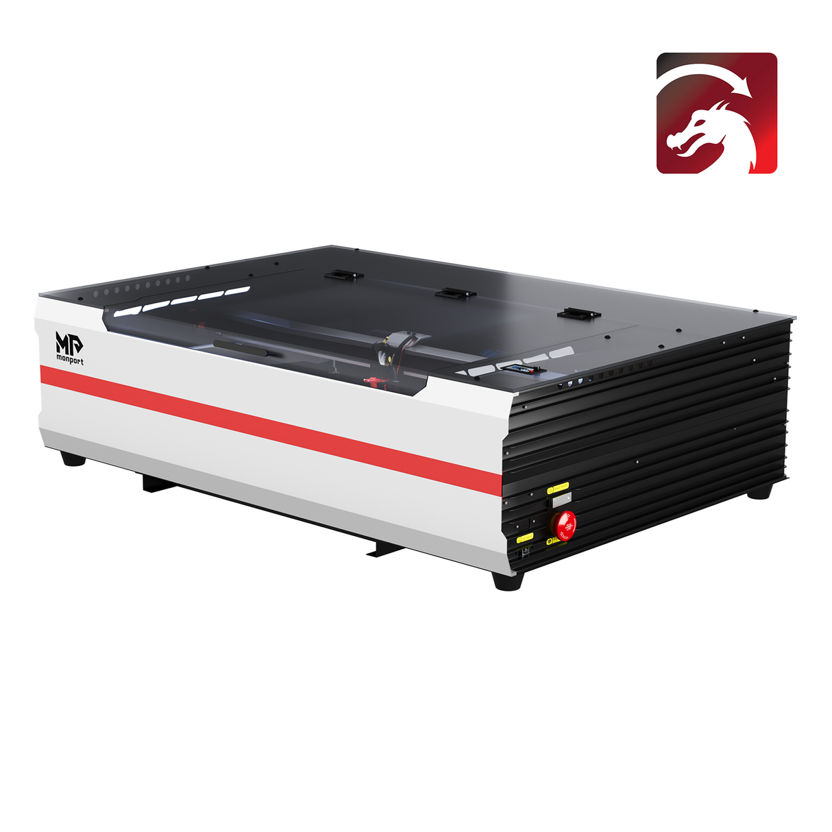 Monport Reno65 65W Graveur et découpeur laser CO2 de bureau ( 24" X 16" ) avec Mise au point automatique assistée flambant neuve