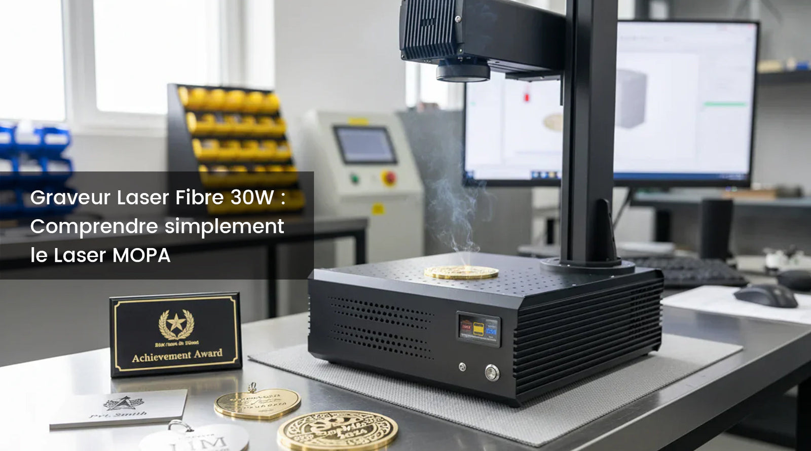 Graveur Laser Fibre 30W : Comprendre simplement le Laser MOPA