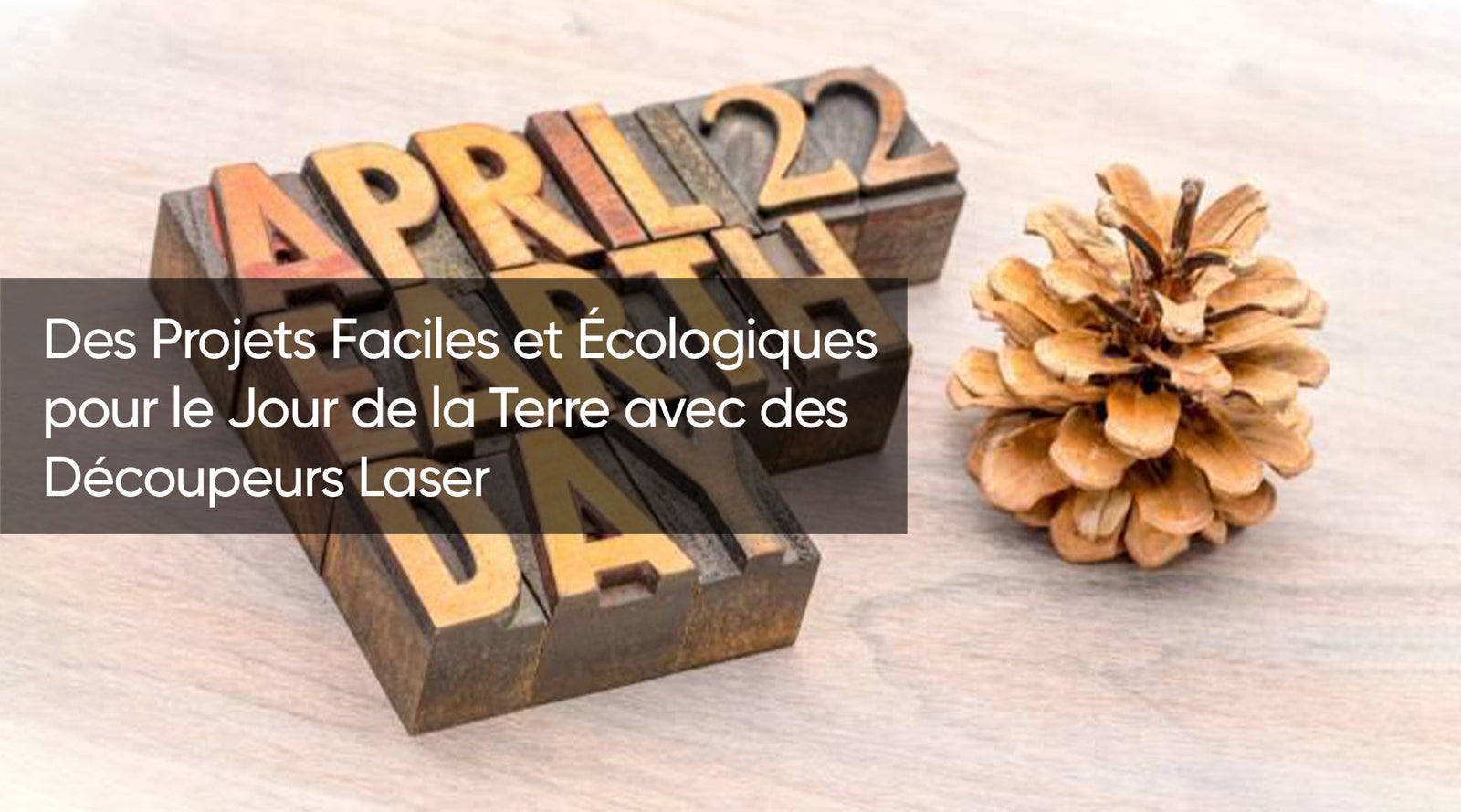 Des Projets Faciles et Écologiques pour le Jour de la Terre avec des Découpeurs Laser