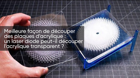 Meilleure façon de découper des plaques d’acrylique : un laser diode peut-il découper l’acrylique transparent ?