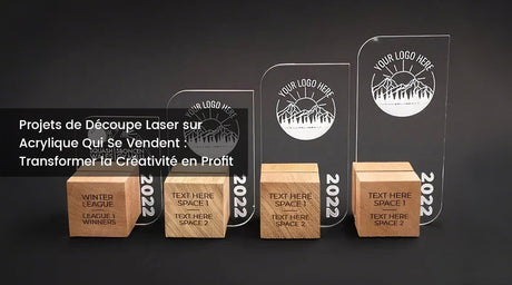 Projets de Découpe Laser sur Acrylique Qui Se Vendent : Transformer la Créativité en Profit