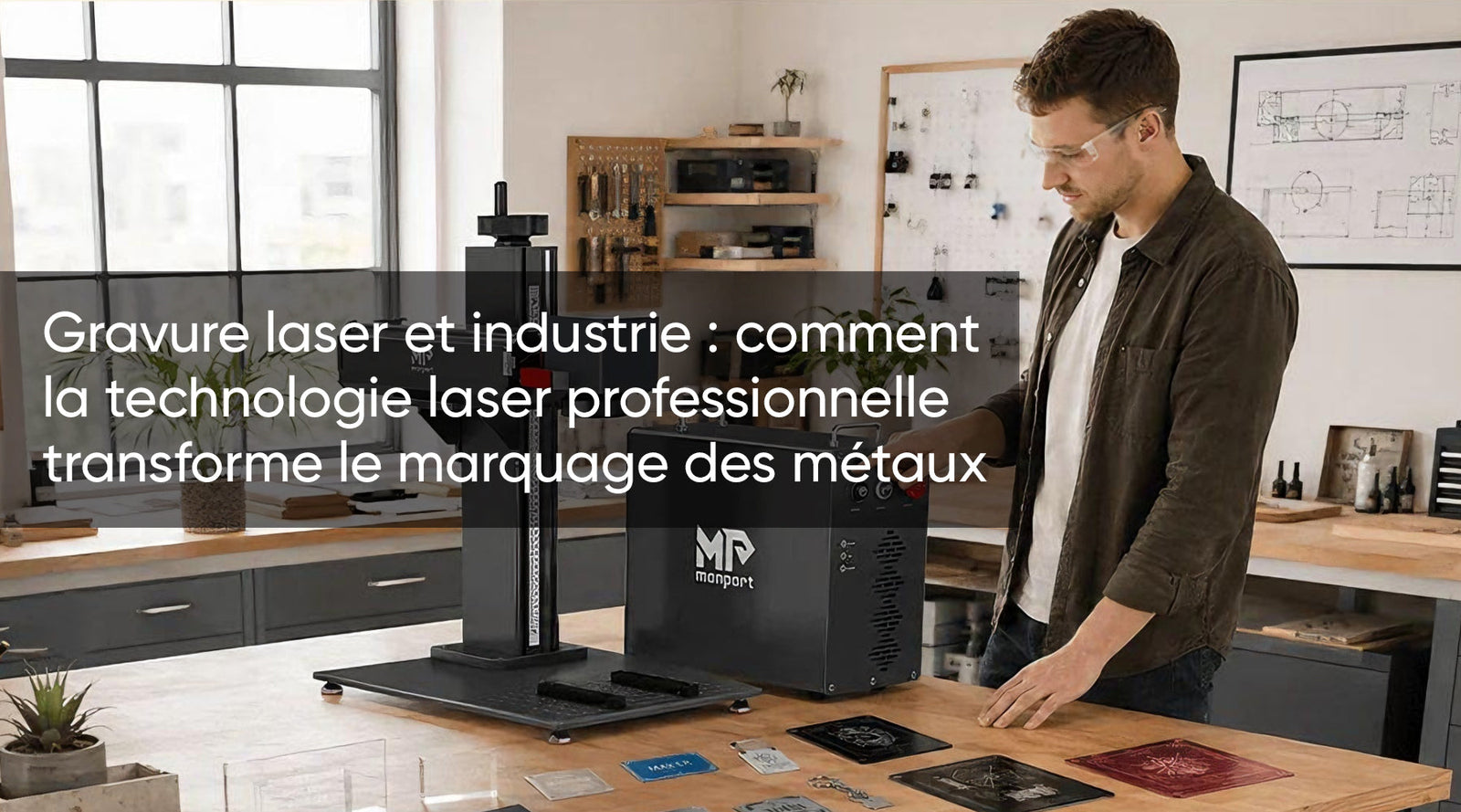 Gravure laser et industrie : comment la technologie laser professionnelle transforme le marquage des métaux