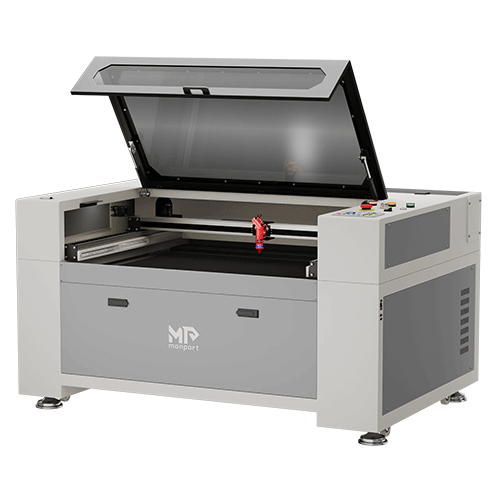 Monport 100W CO2 intégré Système de refroidissement à eau Machine à graver laser & Cutter avec (1000 x 600mm) surface de gravure