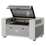 Monport 100W CO2 intégré Système de refroidissement à eau Machine à graver laser & Cutter avec (1000 x 600mm) surface de gravure