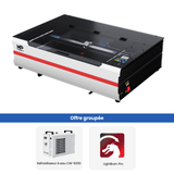Monport Reno65 Pro 65W Graveur et découpeur laser CO2 de bureau (600x400mm) avec nouveau contr?leur DSP et Mise au point automatique assistée