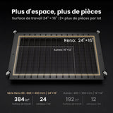 Monport Reno65 Pro Vision 65W – Machine de gravure et de découpe laser CO₂ de bureau (600x400mm) avec caméra HD 8MP, support de mise au point automatique magnétique et système de refroidissement par eau intégré