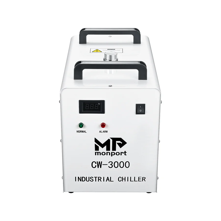 Monport 9L CW-3000 système de refroidissement à eau pour graveur laser CO2 40W