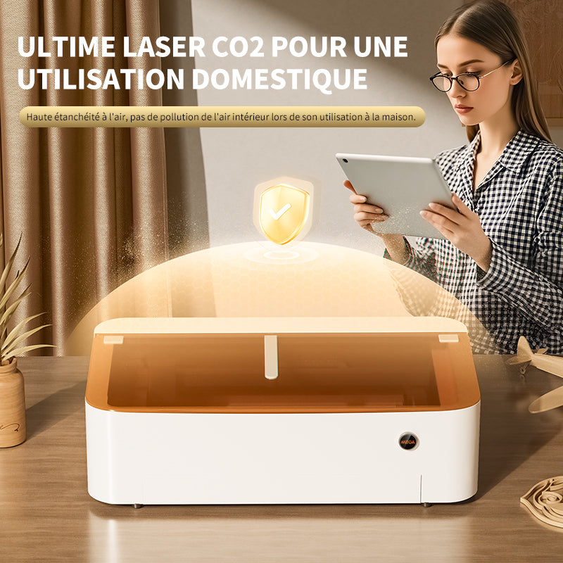 Monport Mega : La première machine à graver de bureau intelligente de 70 W au monde