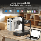 Monport 6W Graveur et Marqueur Laser UV