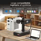 Monport 10W Graveur et Marqueur Laser UV