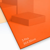 Plaque en acrylique Monport Select 305 × 305 mm (lot de 3)