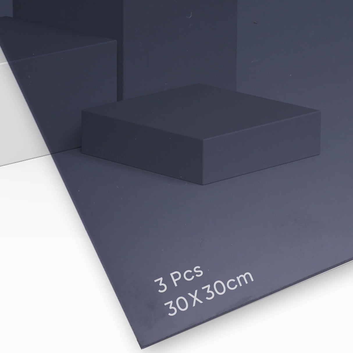 Plaque en acrylique Monport Select 305 × 305 mm (lot de 3)