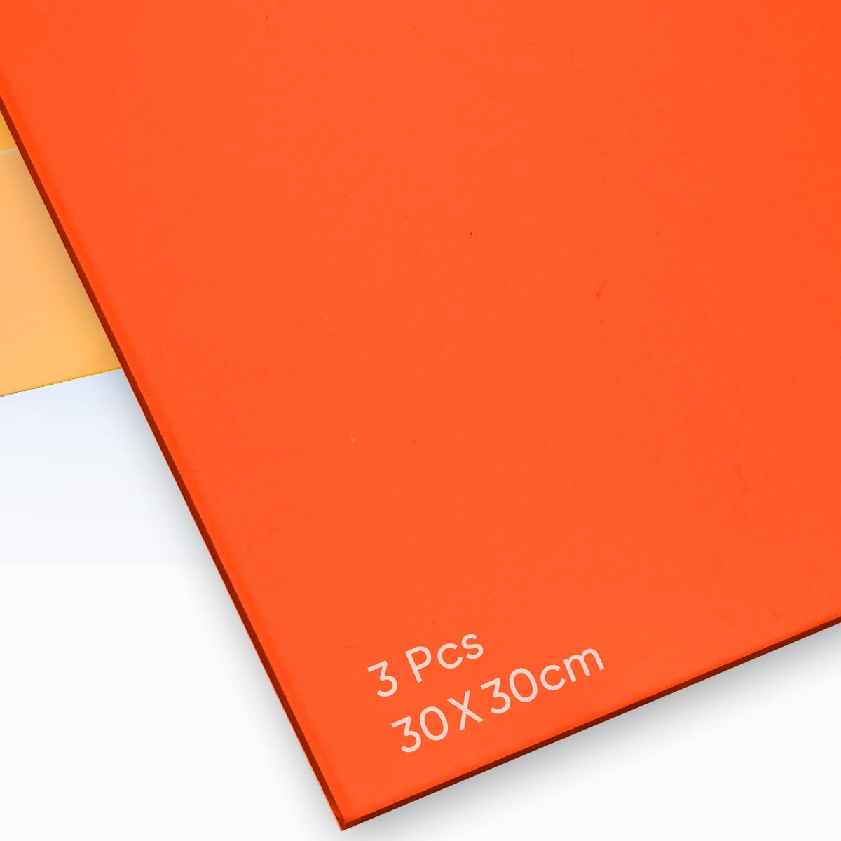 Plaque en acrylique Monport Select 305 × 305 mm (lot de 3)