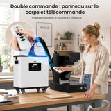 Monport 260W Système d’aspiration des fumées laser avec filtration à 4 niveaux – Pour machines de gravure laser CO₂ et fibre