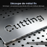 Monport GT 30W Graveur et machine de marquage laser à fibre séparé avec autofocus (150 mm × 150 mm) – Appareil