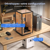 Monport GT 200W Split MOPA & Autofokus-Faserlaser-Gravierer & Farbemarkierungsmaschine