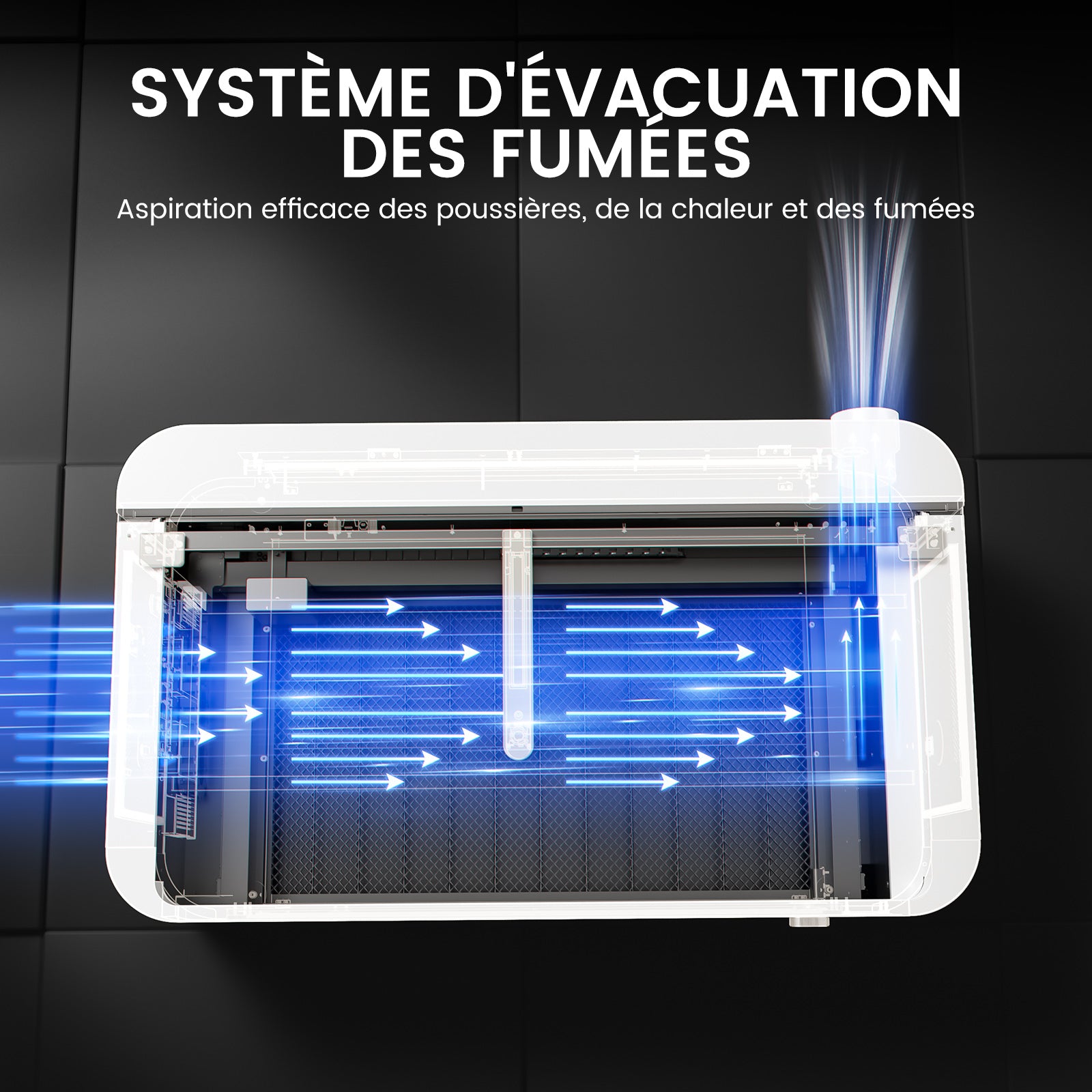Monport Mega : La première machine à graver de bureau intelligente de 70 W au monde