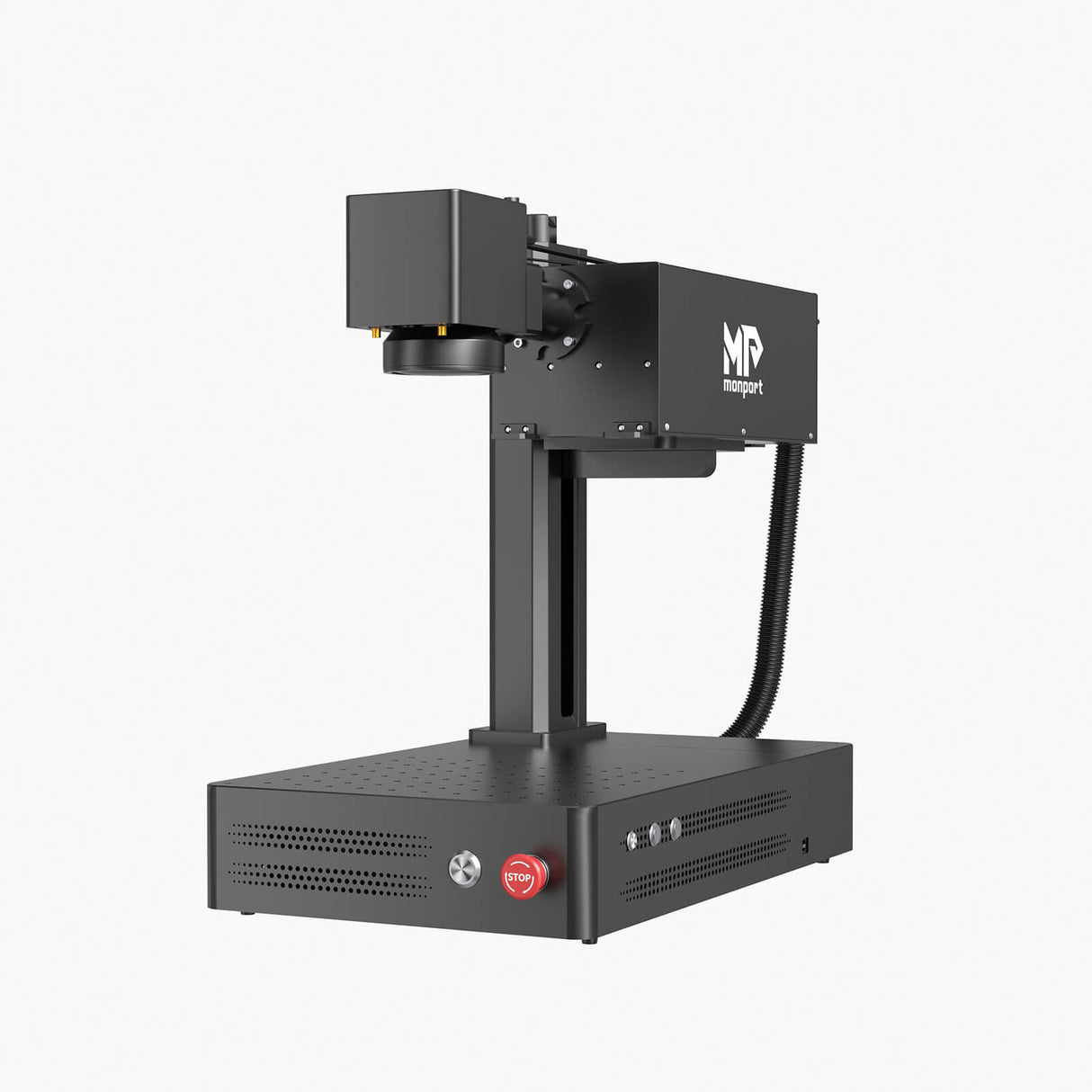 Monport GM 6W PRO Machine de gravure laser UV (gravure intérieure) – Marquage laser UV professionnel avec technologie laser froid 355 nm