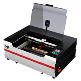 Monport Reno45 Pro Vision Graveur et Découpeur Laser CO2 de Bureau 45W (40×30 cm) avec Caméra HD 8MP et Mise au Point Automatique Assistée par Aimant