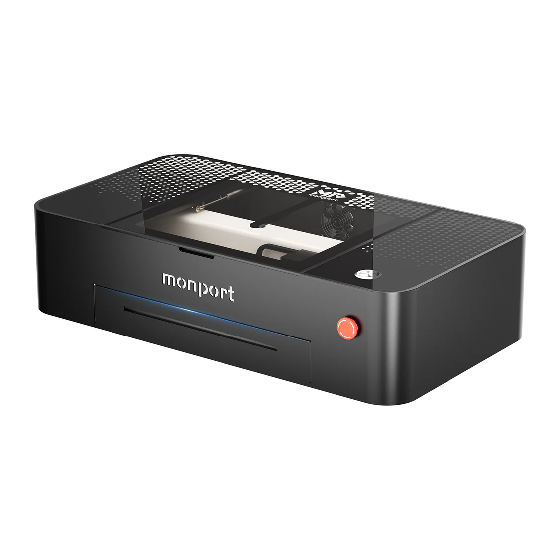 MONPORT ONYX Graveur laser CO2 de bureau 55W avec Mise au Point Automatique