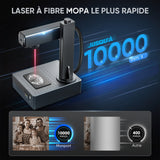 Monport GA Graveur & marqueur laser à fibre MOPA intégré amélioré 30W avec autofocus