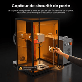 Monport Boîtier de gravure laser pour les lasers à fibre GT & GPro (avec interrupteur de sécurité porte)