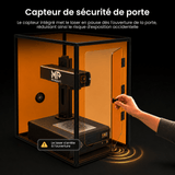 Boîtier de gravure laser monport pour intégration de lasers à fibre