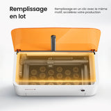 Monport MegaS – Mise à niveau de la série Mega : graveuse et découpeuse laser CO₂ 70 W avec précision intelligente