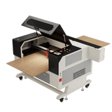 Monport 80W Machine à graver laser CO2 & cutter (500x700mm) avec autofocus et support