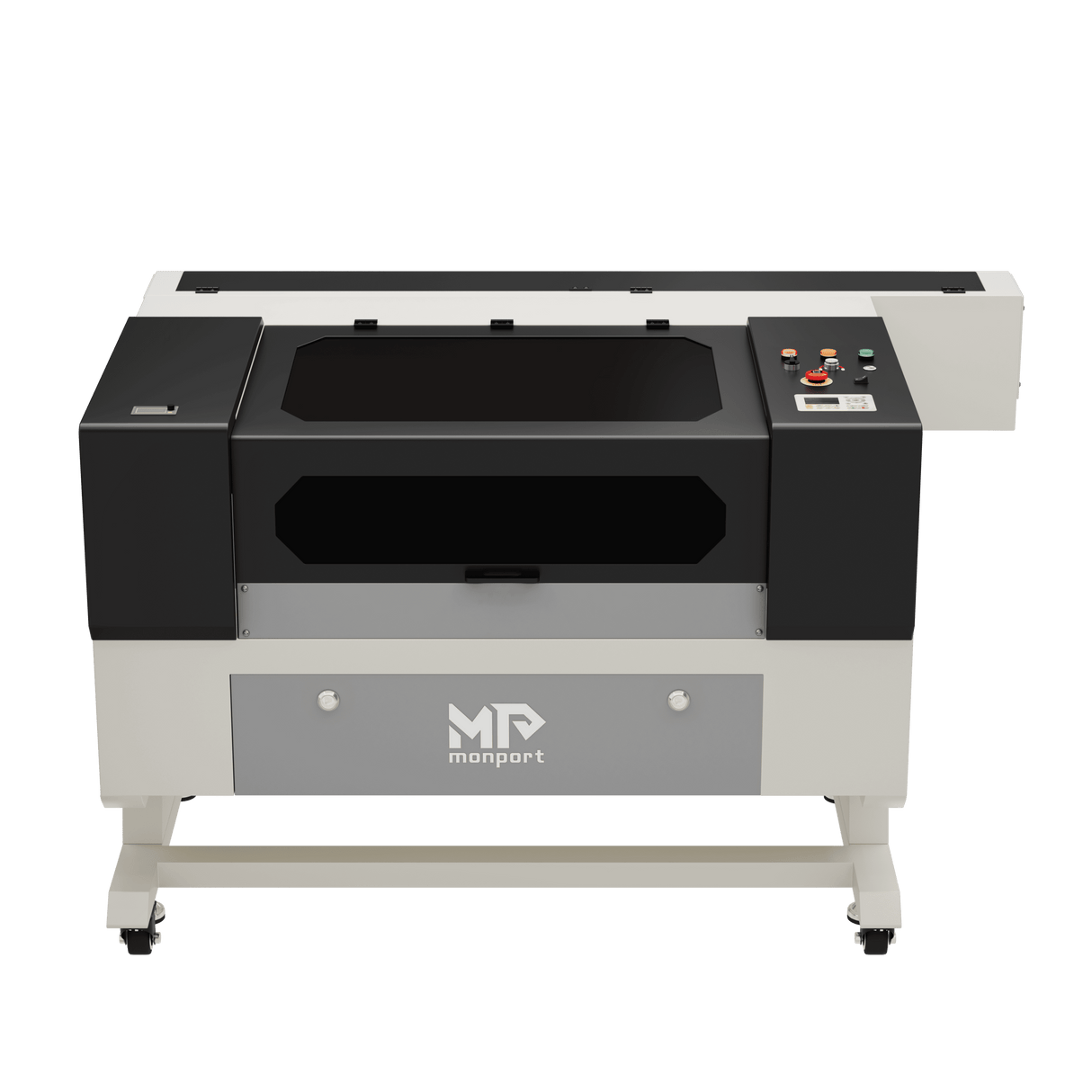 Monport 80W Machine à graver laser CO2 & cutter (500x700mm) avec autofocus et support