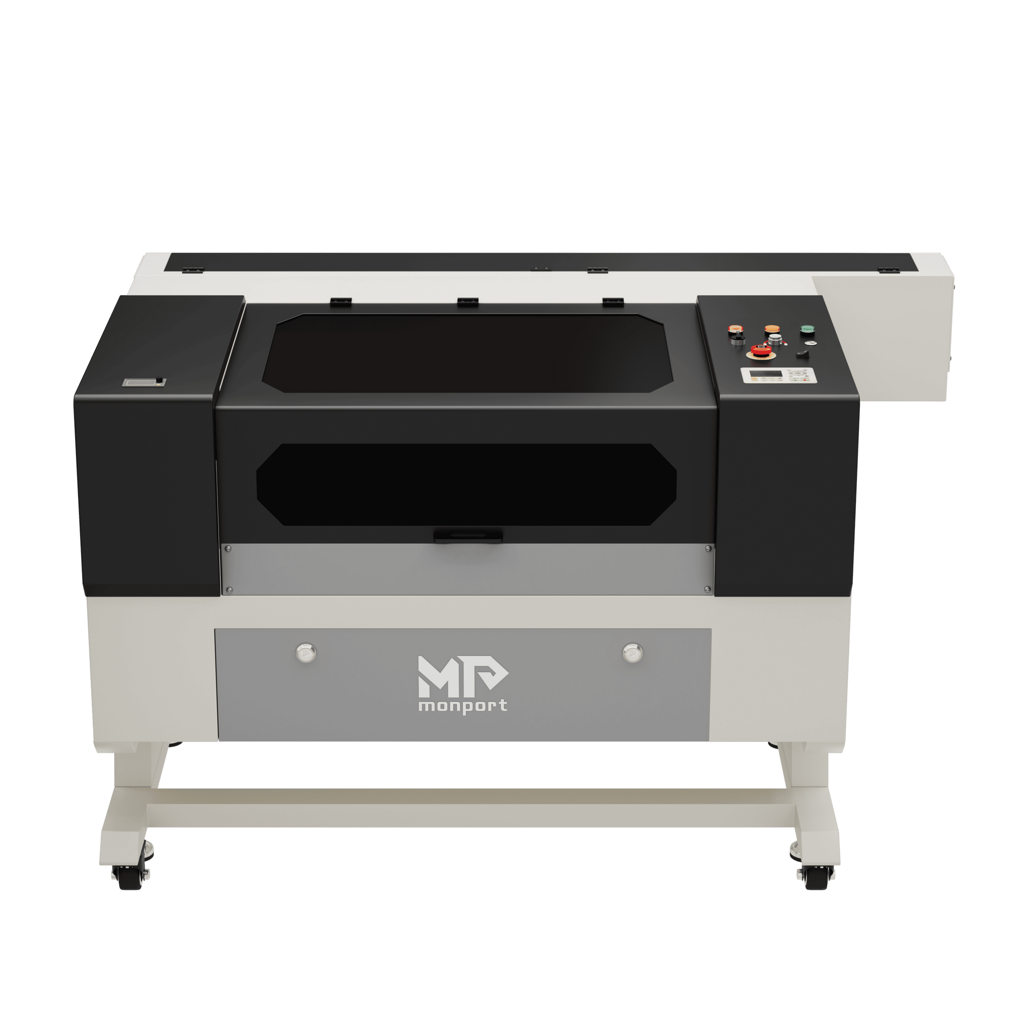 Monport 90W Machine à graver laser CO2 & cutter (500x700mm) avec autofocus et support