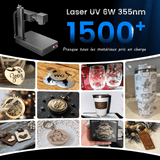 Monport 6W Graveur et Marqueur Laser UV
