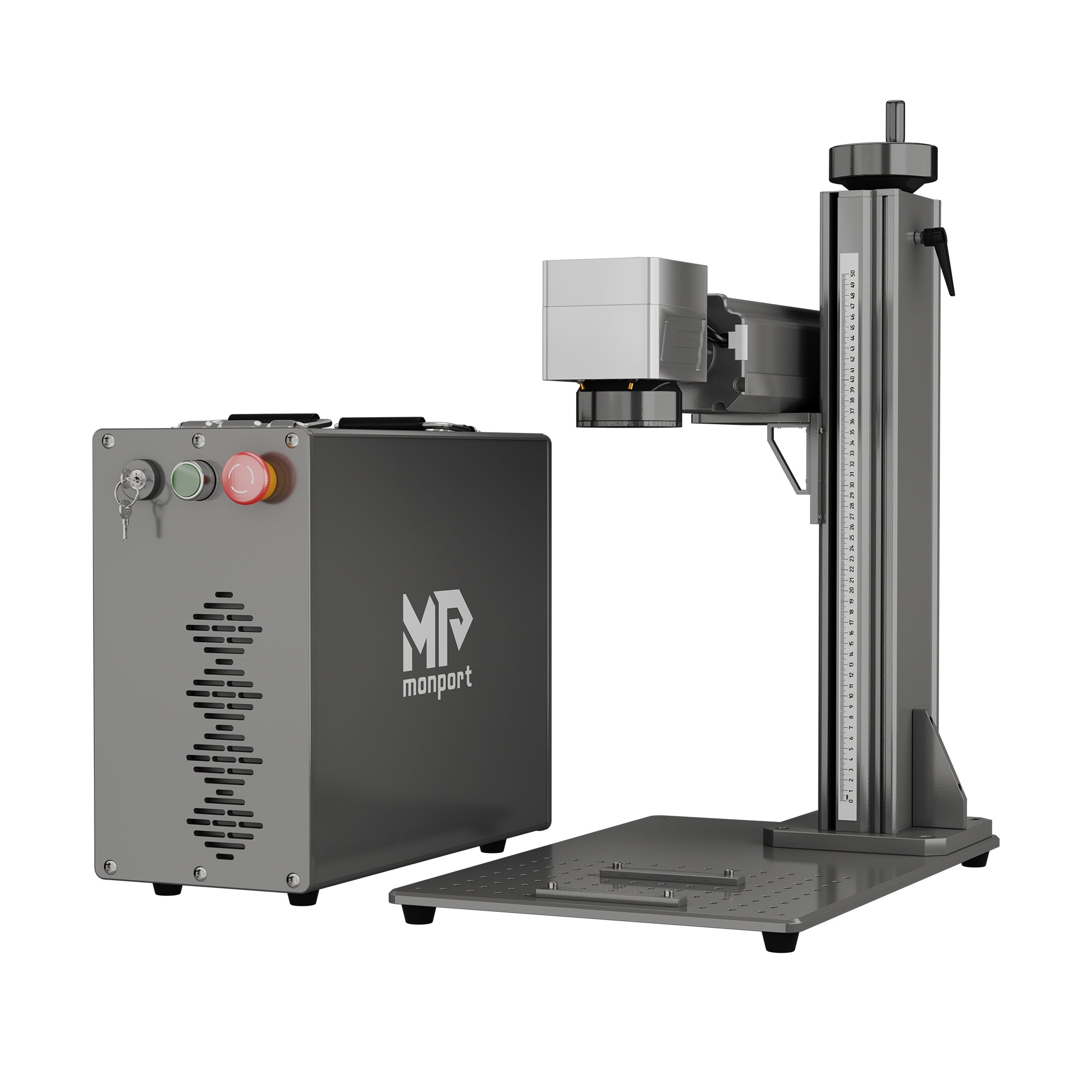 Monport 30W Graveur & marqueur laser à fibre (175 x 175 mm) GPro MOPA avec focalisation manuelle