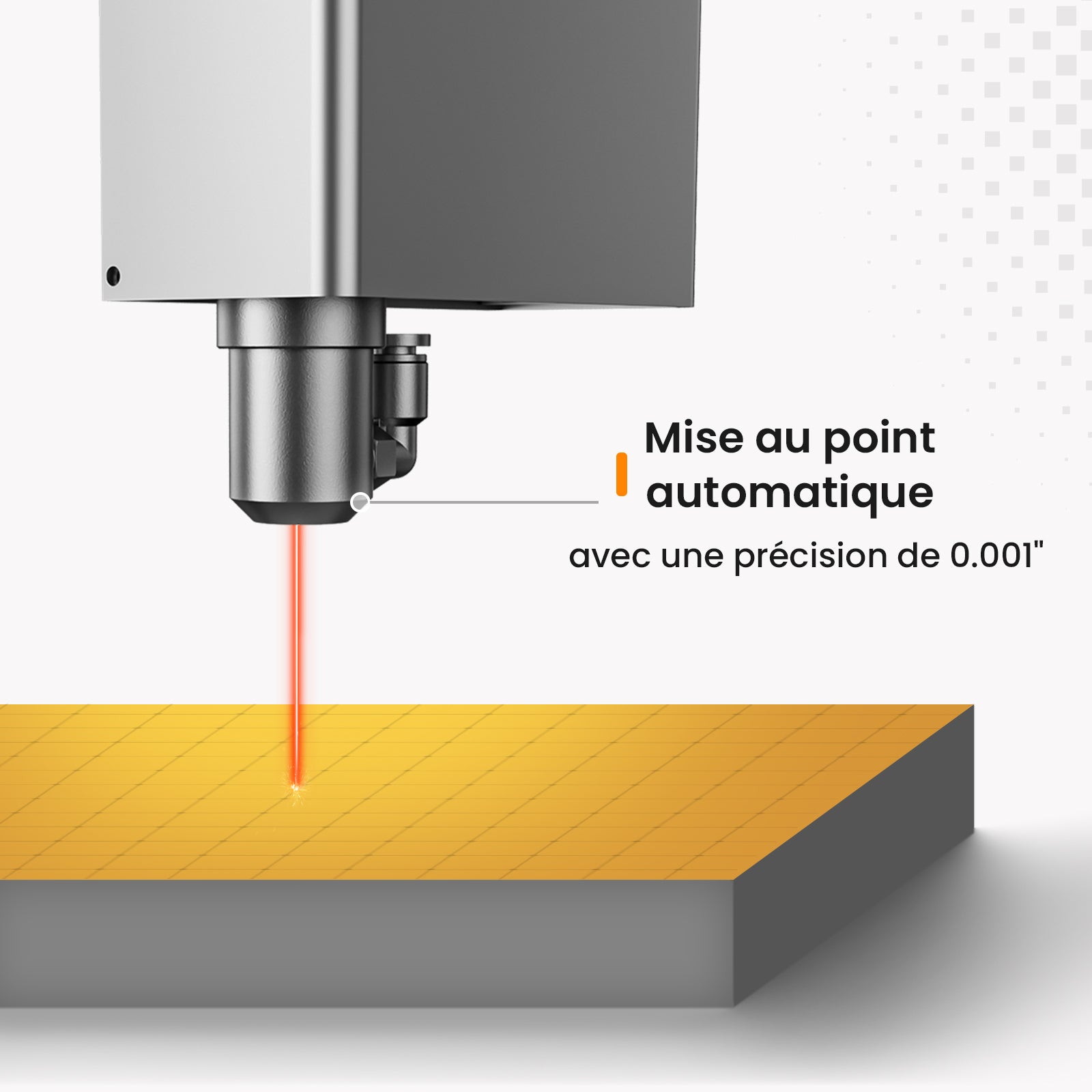 Monport MegaS – Mise à niveau de la série Mega : graveuse et découpeuse laser CO₂ 70 W avec précision intelligente