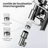 Monport MegaS – Mise à niveau de la série Mega : graveuse et découpeuse laser CO₂ 70 W avec précision intelligente