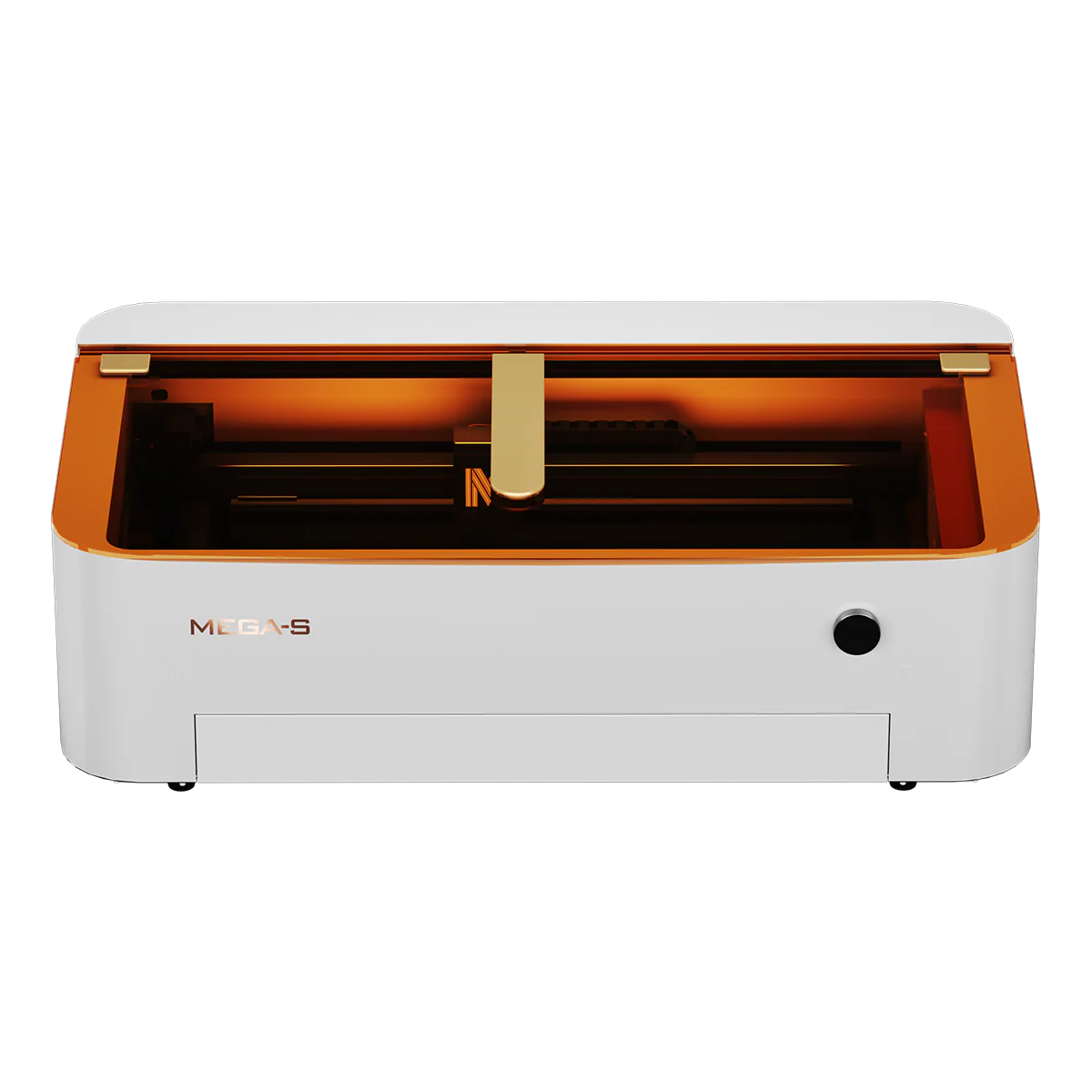 Monport MegaS – Mise à niveau de la série Mega : graveuse et découpeuse laser CO₂ 70 W avec précision intelligente