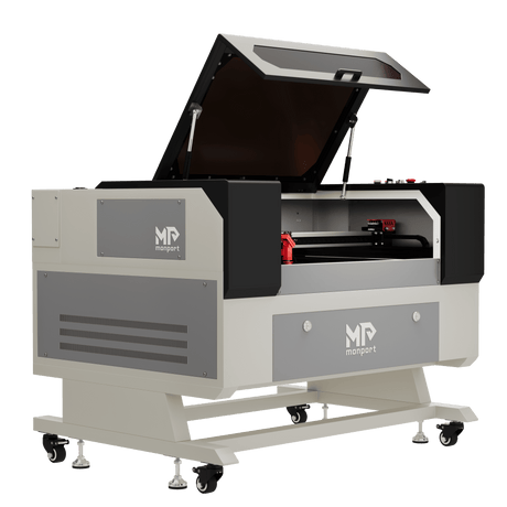 Monport 90W Machine à graver laser CO2 & Cutter (500x700mm) avec autofocus